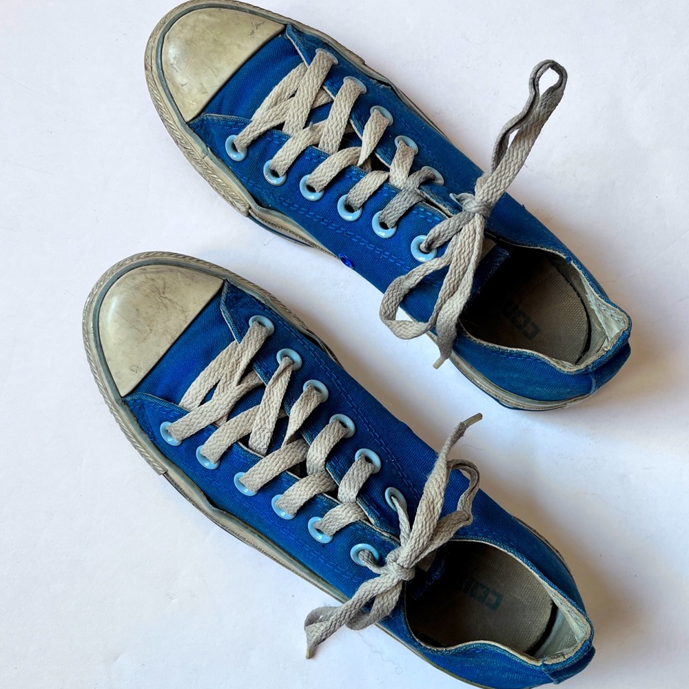 Converse Royal Blue Low Top All Star Chuck Taylor Size 7